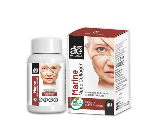 Ae Naturals Marine Nano Collagen Capsules 60 Caps