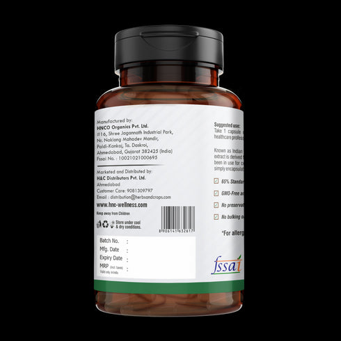 H&C Herbal Boswellia Serrata Veg Capsules