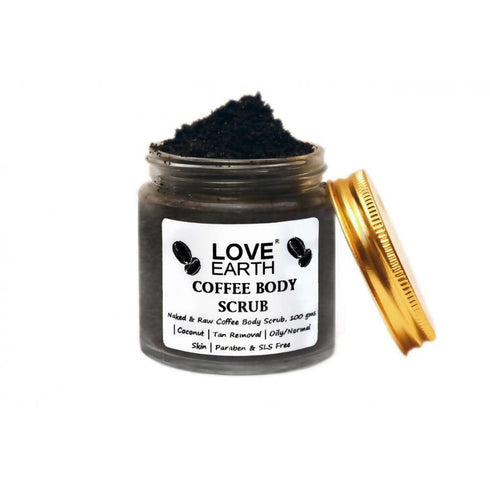 Love Earth Coffee Body Scrub and Cocoa Body Butter