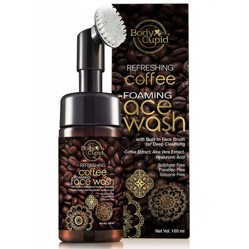 Body Cupid Refreshing Coffee Foaming Face Wash