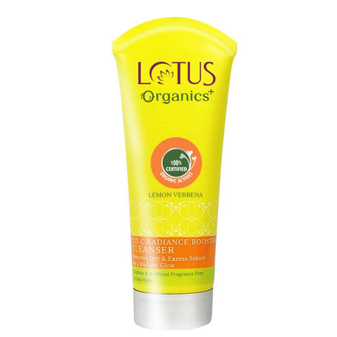 Lotus Organics+ Vit | C Radiance Booster Cleanser | Lemon Verbena