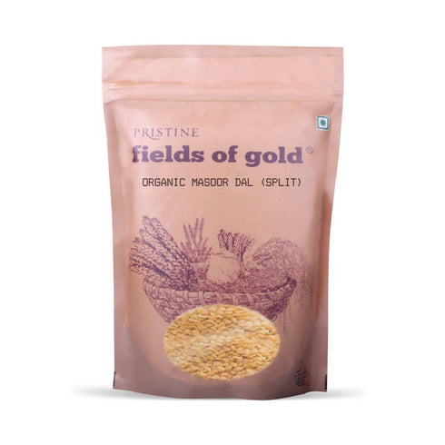Pristine Fields of Gold | Organic Masoor Dal Split