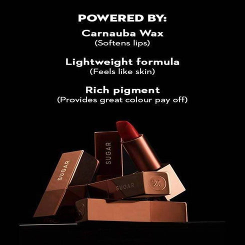 Sugar Mettle Matte Lipstick Lyssa | Deep Burgundy Red