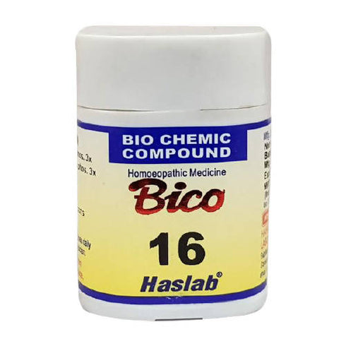 Haslab Homeopathy Bico 16 Biochemic Compound Tablets