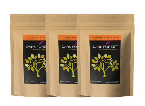 Dark Forest Skin Care Range Combo 600g