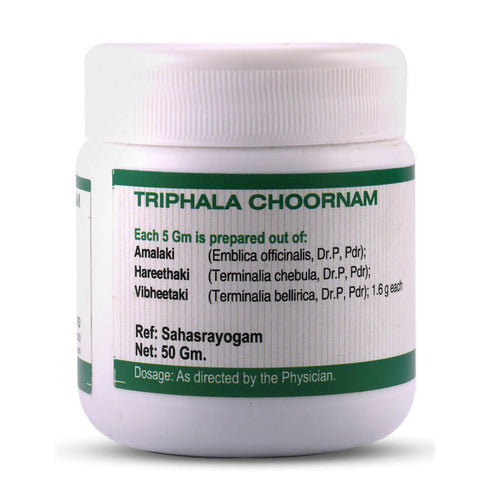 Pankajakasthuri Triphala Choornam