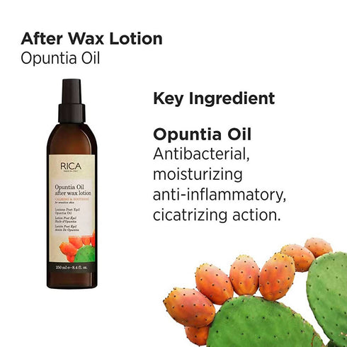 Rica Opuntia Oil After Wax Lotion for Sensitive Skin 250ml