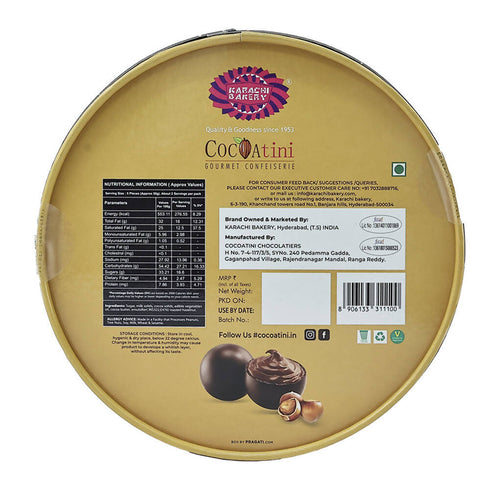 Cocoatini Hazelnut Truffle