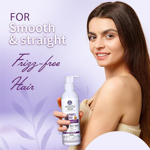 Ayouthveda Purple Rice Shampoo