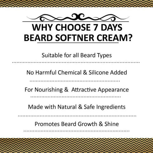 7 Days Beard Softener Cream