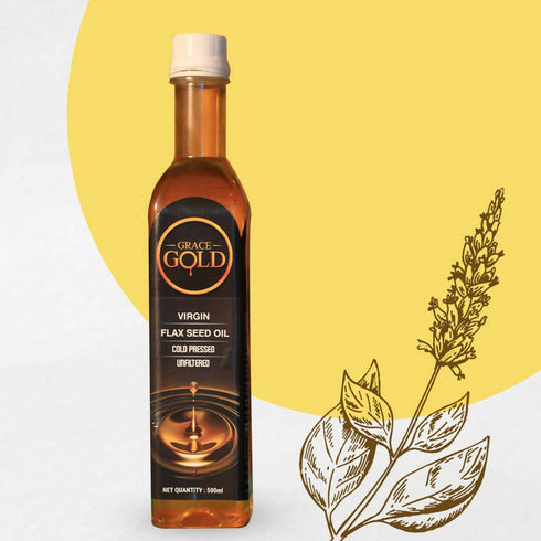 Grace Gold Cold Pressed Virgin Flaxseed Oil