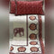 Clovers & Crafts Timeless Double Bedsheet With Two Pillow Covers - Red