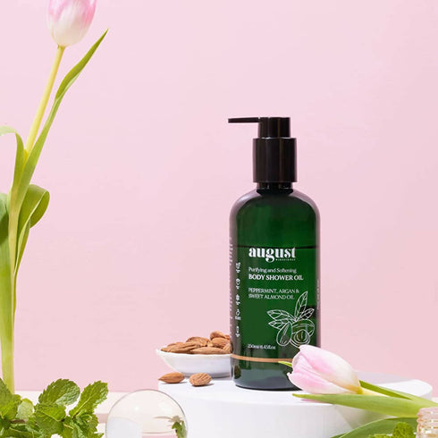 August Bioscience Purifying & Softening Body Shower Oil