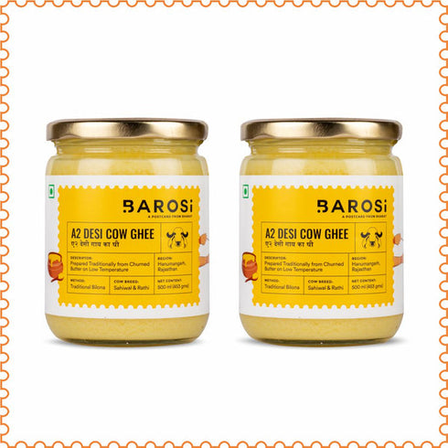 Barosi A2 Desi Cow Ghee Combo