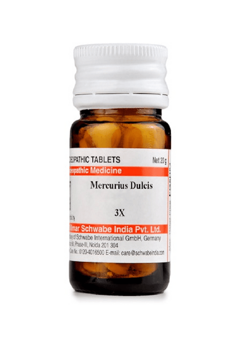 Dr Willmar Schwabe India Mercurius Dulcis Trituration Tablet 3X