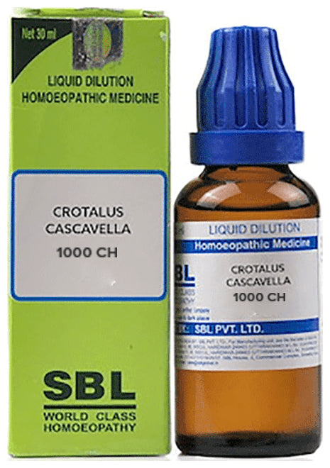 SBL Crotalus Cascavella Dilution 1000 CH