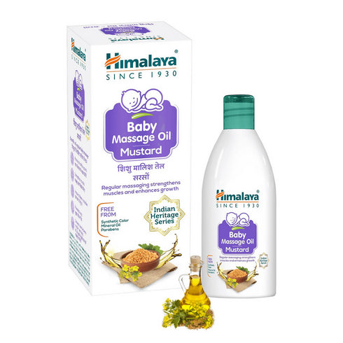 Himalaya Herbals Baby Massage Oil | Mustard