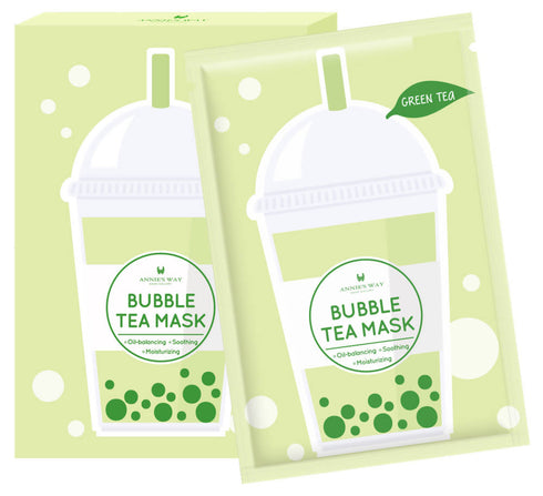 Annie's Way Green Tea Bubble Tea Mask