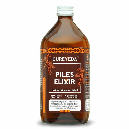 Cureveda Piles Elixir Syrup 450ml