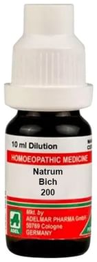 ADEL Natrum Bich Dilution 200 CH