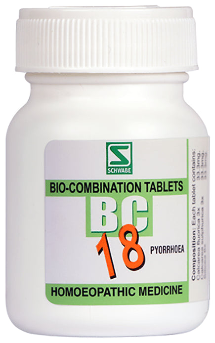 Dr Willmar Schwabe India Bio Combination 18 (BC 18) Tablet
