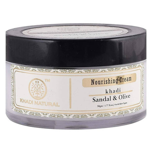 Khadi Natural Sandal & Olive Nourishing Cream 50g