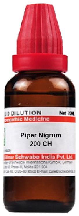 Dr Willmar Schwabe India Piper Nigrum Dilution 200 CH