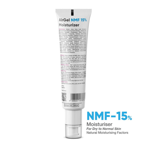 Cosiq AirGel NMF-15% Moisturiser for Dry Skin 100ml