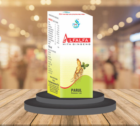 Parul Homeopathy Alfalfa with Ginseng