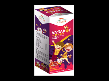 Allen Vasakof Honey Cough Syrup 4Kids