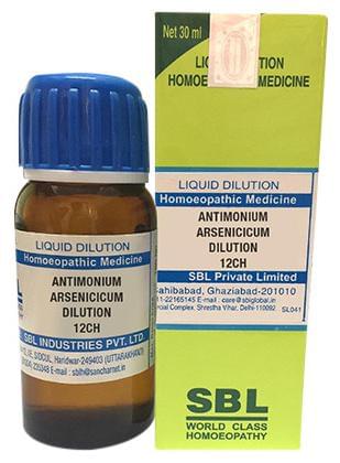 SBL Antimonium Arsenicicum Dilution 12 CH