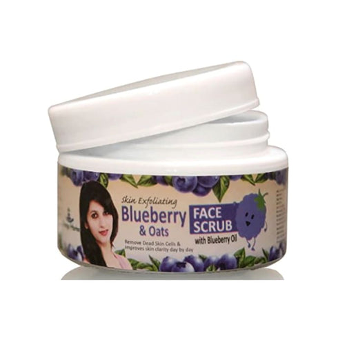 Amulya Blueberry & Oats Face Scrubjar of 50 gm Cream
