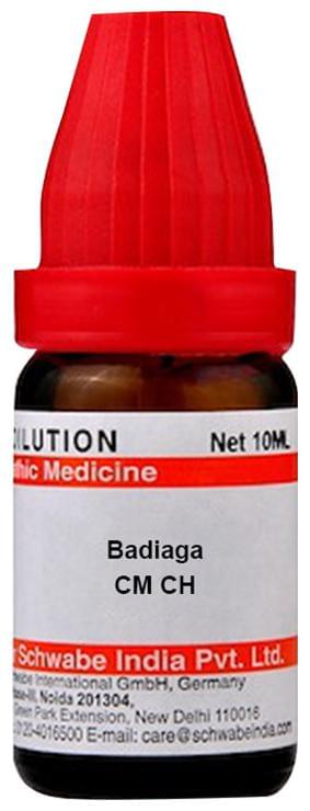 Dr Willmar Schwabe India Badiaga Dilution CM CH
