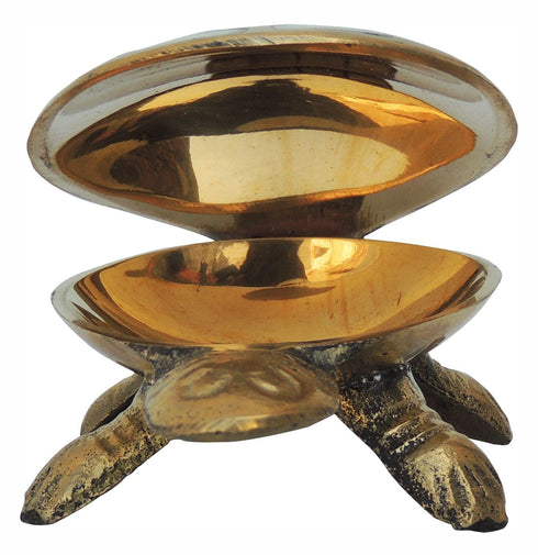 Brass Showpiece Tortoise | Kachua Statue 0.316kg