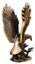 Brass Antique Showpiece Eagle Statue 1.12kg