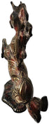 Brass Showpiece Jumping Horse Statue 7.36kg