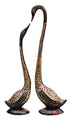 Brass Showpiece Duck Pair Statue 1.84kg