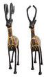 Brass Showpiece Deer Pair Statue 0.6kg