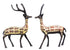 Brass Showpiece Deer Pair Statue 0.6kg