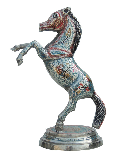 Brass Showpiece Jumping Horse 2kg