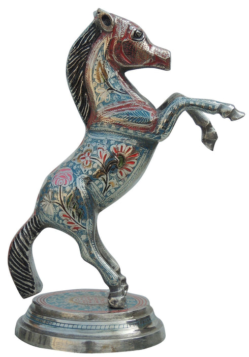 Brass Showpiece Jumping Horse 2kg