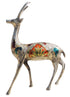 Brass Showpiece Deer Statue 0.62kg