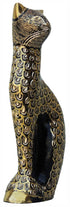 Brass Showpiece Cat Statue 0.404kg