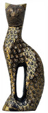 Brass Showpiece Cat Statue 0.404kg