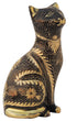 Brass Table Decor Showpiece Cat Statue 0.68kg