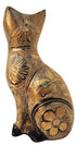 Brass Table Decor Showpiece Cat Statue 0.62kg