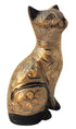 Brass Table Decor Showpiece Cat Statue 0.62kg