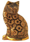 Brass Table Decor Showpiece Cat Statue 0.79kg