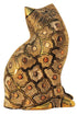 Brass Table Decor Showpiece Cat Statue 0.79kg