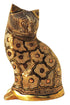 Brass Table Decor Showpiece Cat Statue 0.79kg